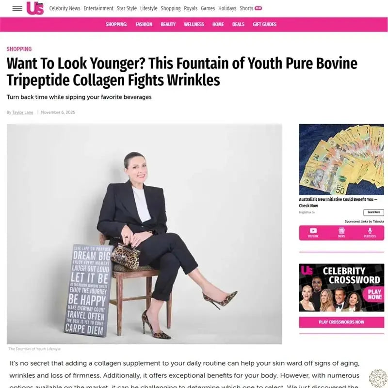 The-Fountain-of-Youth-Lifestyle-Featured-in-The-US-Weekly-Magazine-Again Fountain of Youth Lifestyle - Australia