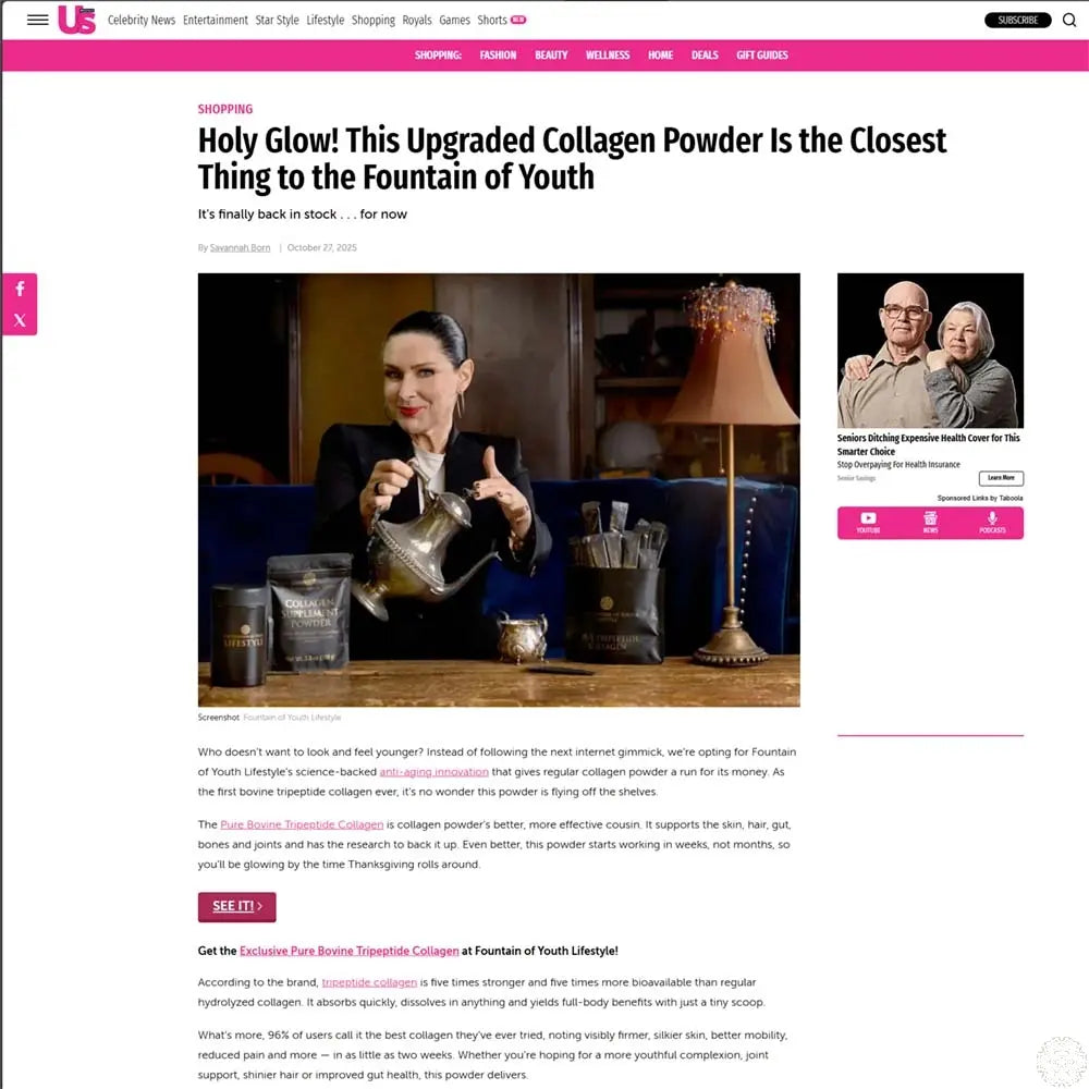 The-Fountain-of-Youth-Lifestyle-Featured-in-The-US-Weekly-Magazine Fountain of Youth Lifestyle - Australia