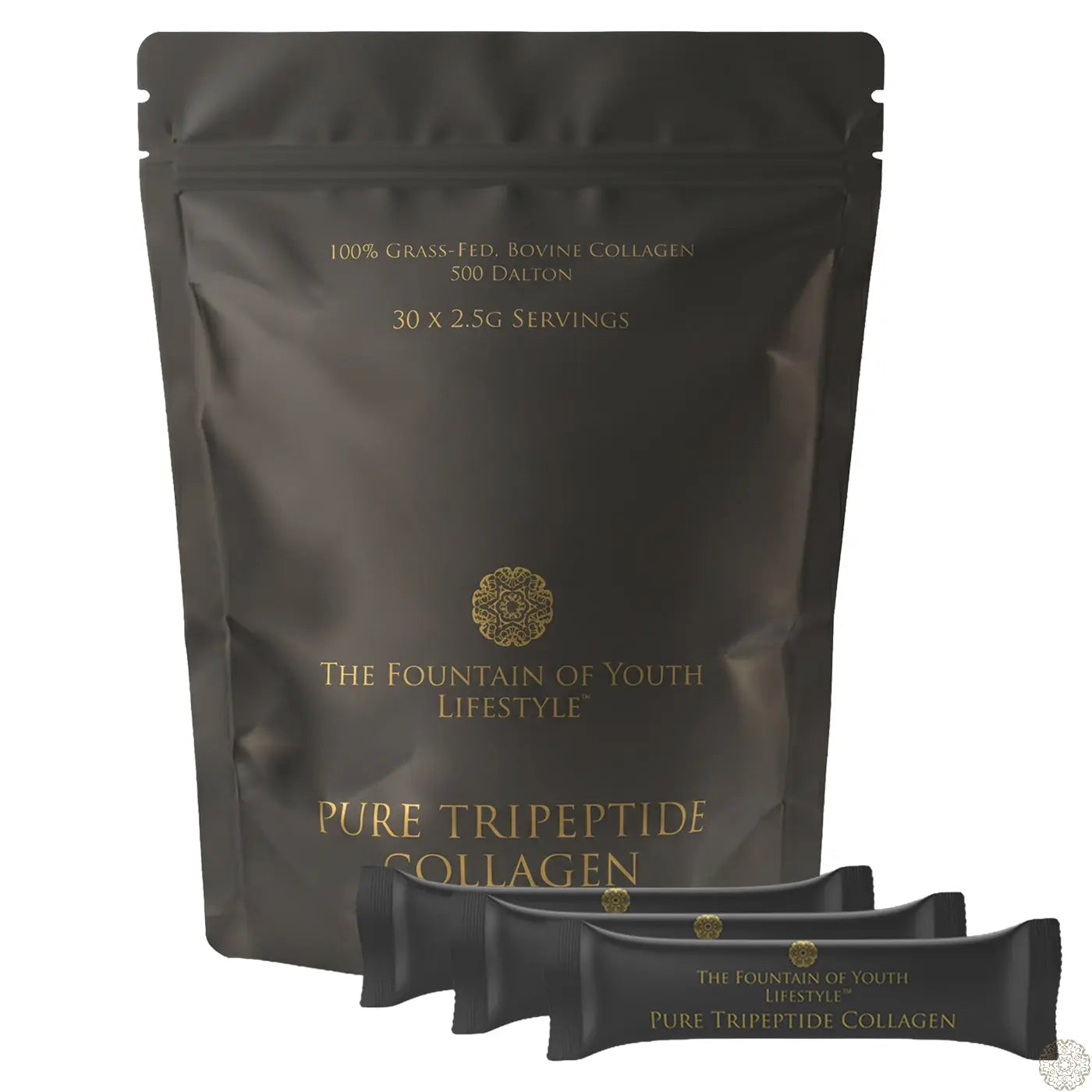 Pure Bovine Tripeptide Collagen: 30 Sachets Fountain of Youth Lifestyle