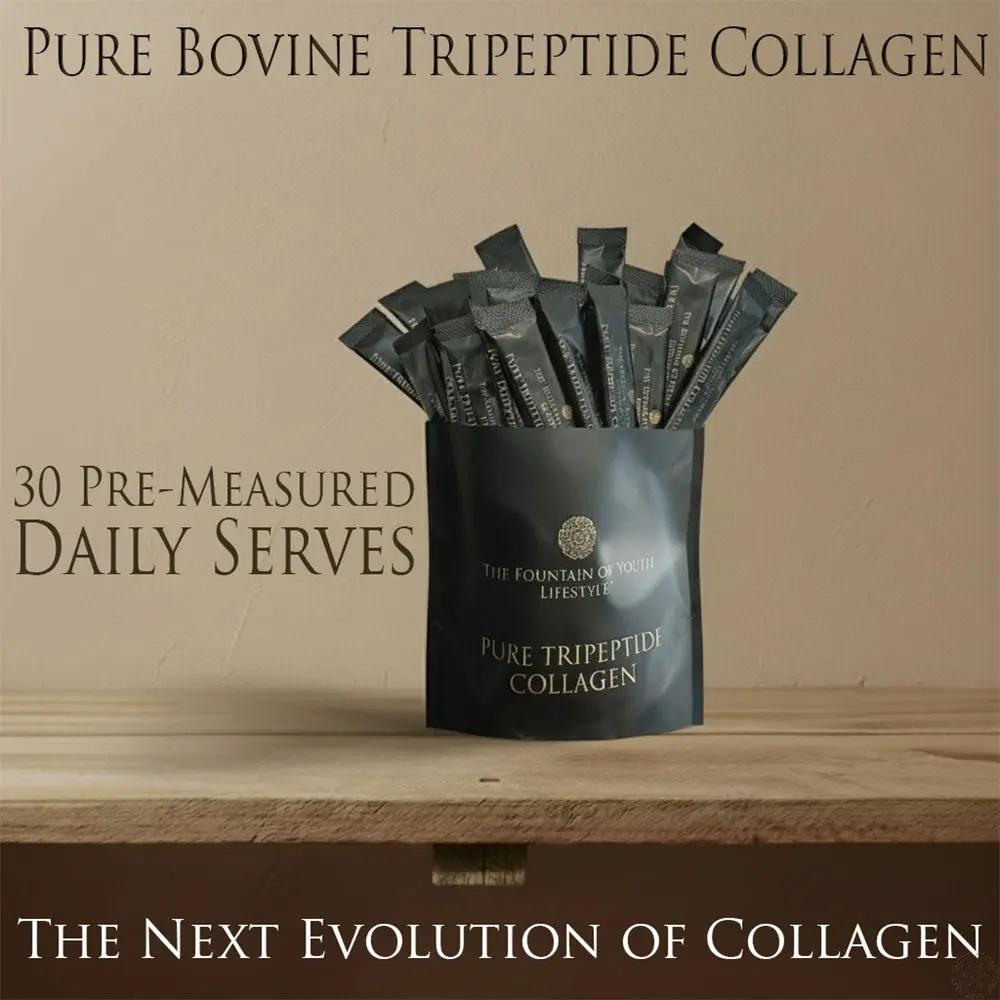 Pure Bovine Tripeptide Collagen: 30 Serves