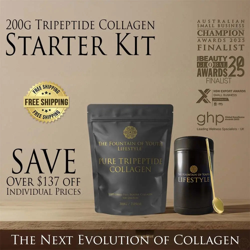 Tripeptide Collagen Starter Kit Fountain of Youth Lifestyle - Australia