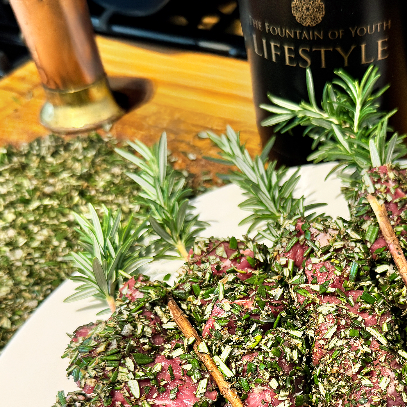 Lamb & Rosemary Skewers: A Tripeptide Collagen-Infused Recipe