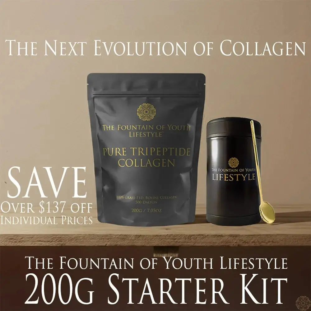 SAMPLE - Tripeptide Collagen Starter Kit Fountain of Youth Lifestyle - Australia