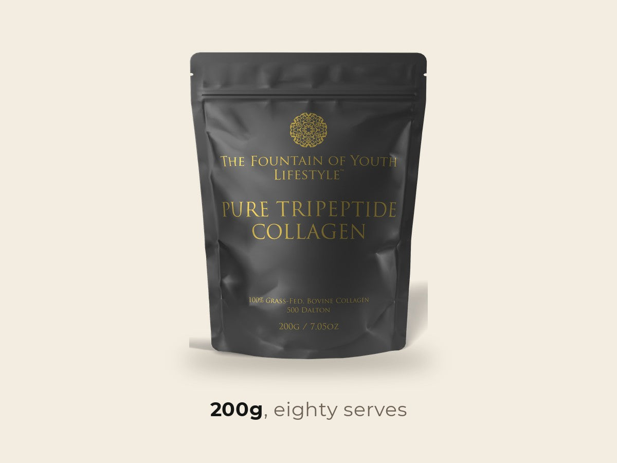 The 200g bag of Pure Bovine Tripeptide Collagen, the single bag this deal ships